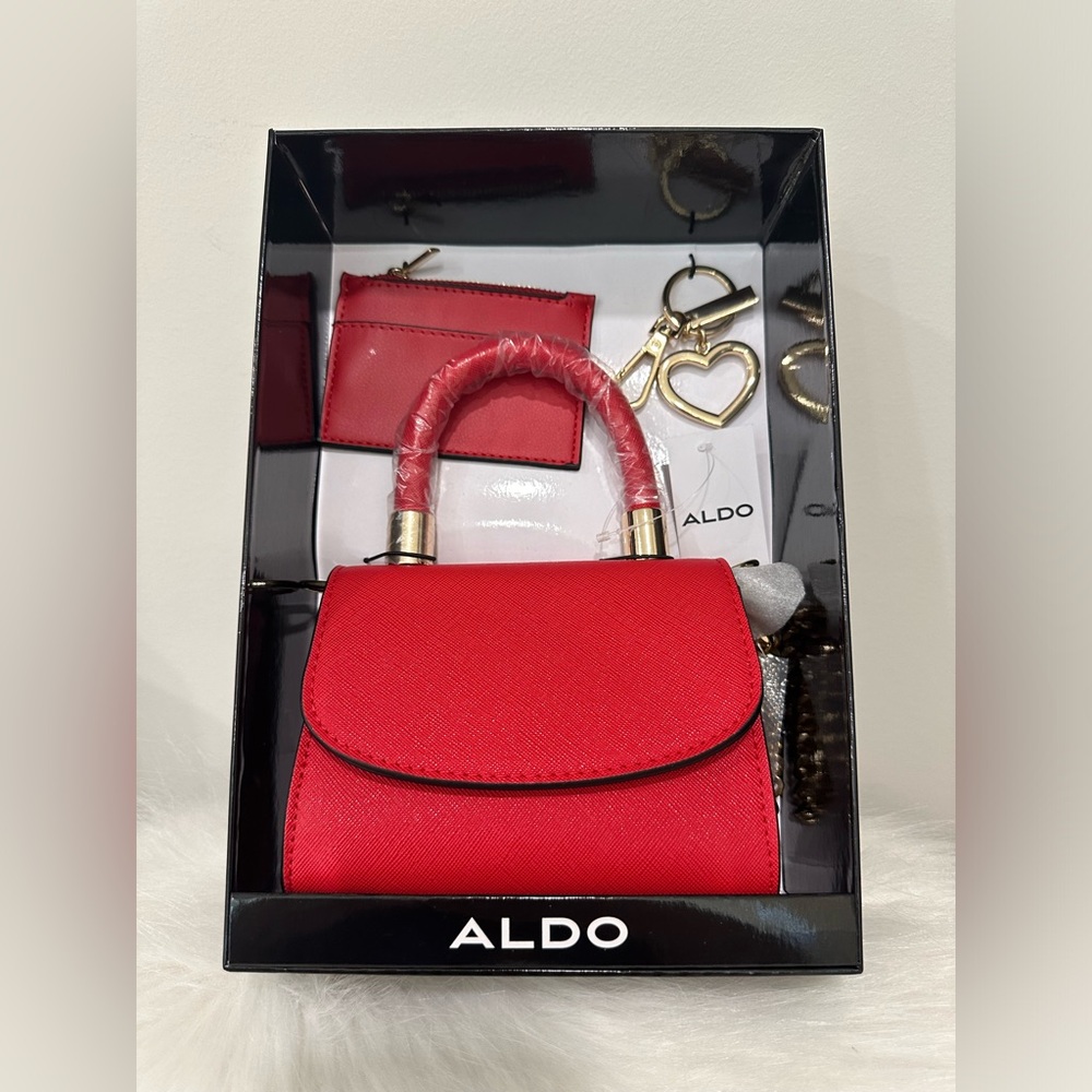 Red Leather Purse